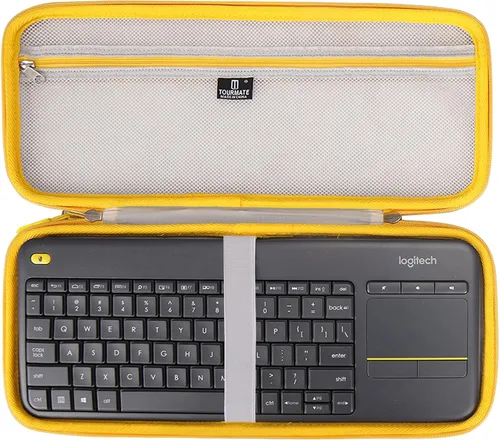 Miniatura 8 de Tourmate Funda rígida de almacenamiento para Logitech K400 Plus/MX - Funda de viaje para Logitech POP Keys Touch TV/Keychron K1 teclado (solo caja)