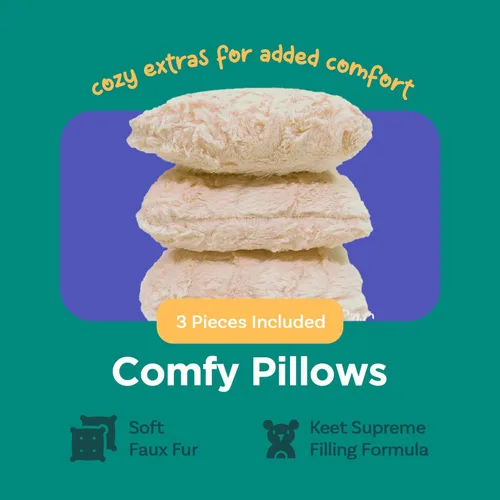 Miniatura 5 de Keet - Sofá infantil de peluche con almohadas decorativas