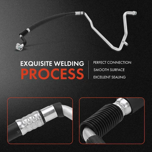 Miniatura 5 de A-Premium Conjunto de manguera de succión A/C compatible con Subaru Impreza, 2002 2003 2004 2005, 2.0L 2.5L, gas, compresor a evap