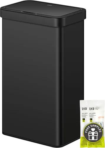Miniatura 8 de EKO EcoSmart - Basurero de cocina alto y grande, 80L/21.1 G de alta capacidad, cubo de basura con sensor de movimiento cuadrado suave sin contacto