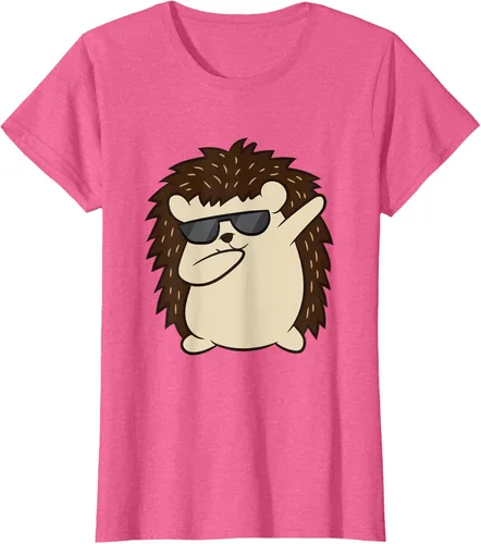 Miniatura 66 de Dabbing Hedgehog Funny Hedgehog Camiseta S