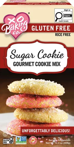 Miniatura 14 de XO Baking Co. Mezcla de galletas gourmet con chispas de chocolate sin gluten; sin OGM, Kosher; sin arroz; sin lácteos; sin maní; sin conservantes