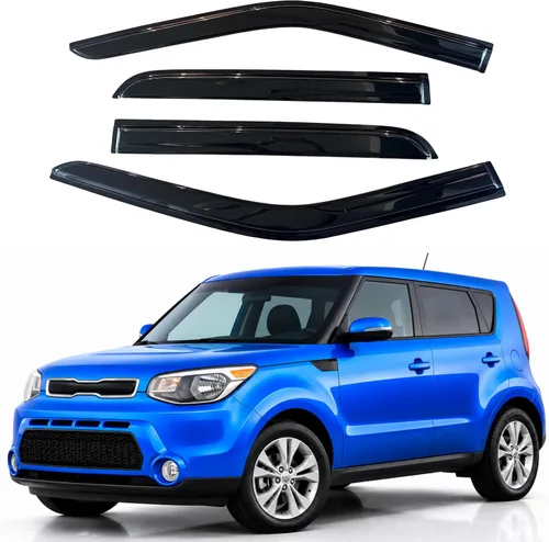Miniatura 287 de Visor para ventana IG para Hyundai Venue 2020-2023, protector contra la lluvia, adhesivo extra duradero, deflector de viento para lado