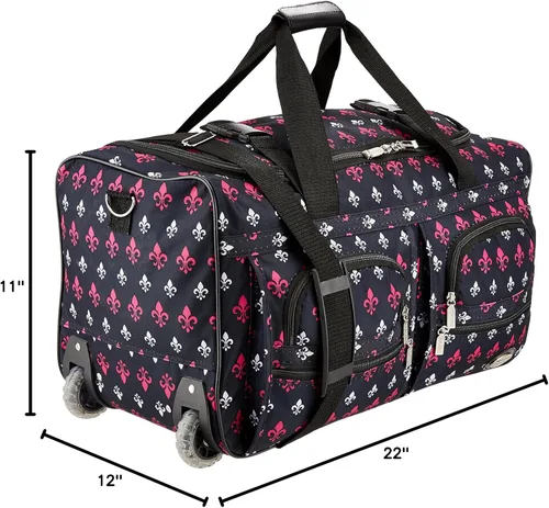 Miniatura 8 de Rockland - Bolsa de lona con ruedas