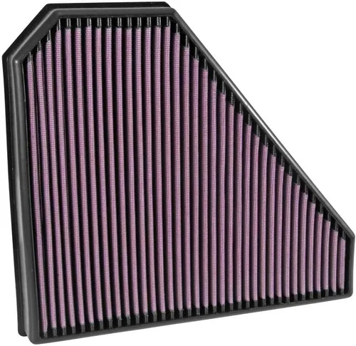 K&N Filtro de aire del motor: aumenta la potencia y la aceleración, lavable, premium, filtro de aire de repuesto para automóvil: compatible con