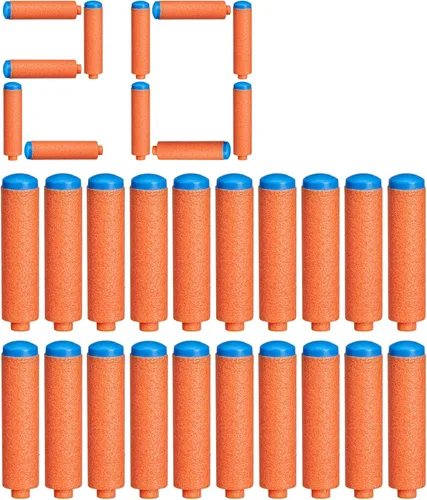 Miniatura 10 de Nerf N Series N1 Darts, Incluye 20 Dardos de Repuesto, Compatible Solo con Blasters de la Serie N de Nerf, Juegos al Aire Libre, Para Edades de 8+