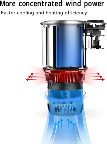 Miniatura 3 de Calentador inteligente 2 en 1 para auto, 12 V 36 W, soporte para taza de refrigeración y calefacción para automóvil, control táctil, taza de viaje
