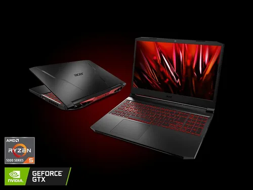 Miniatura 2 de acer Nitro 5 AN515-45-R83Z - Laptop para juegos, procesador AMD Ryzen 5 5600H Hexa-Core NVIDIA GeForce GTX 1650 Pantalla IPS FHD de 15.6