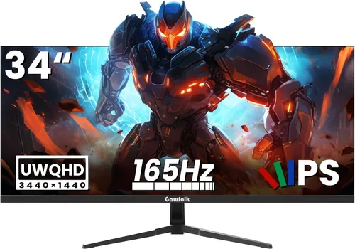 Miniatura 9 de Gawfolk Monitor de juegos de 27 pulgadas QHD IPS, pantalla de PC 120Hz 2K (2560 × 1440P), pantalla de computadora ultra fina de marco cero