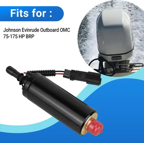Miniatura 2 de Bomba de combustible para Johnson Evinrude fueraborda OMC 75-175 HP BRP reemplaza 439347 0439347 5004428 5000800 separador de vapor