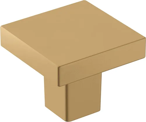 Miniatura 17 de Amerock Pomo de gabinete Bronce champán 30 mm de longitud Monument paquete de 2 unidades Pomo de cajón Herrajes para gabinete