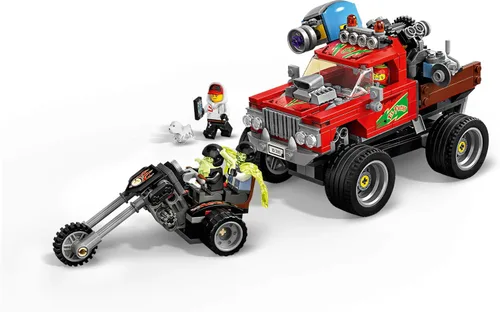 Miniatura 8 de LEGO Hidden Side El Fuego's Stunt Truck 70421 Kit de construcción, juego fantasma para niños y niñas de 8 años en adelante, juego interactivo