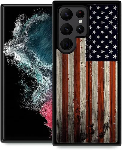 Miniatura 15 de ZHEGAILIAN Funda para Samsung Galaxy S22 Ultra - Thin Blue Line American Flag Design, protección contra caídas para pantalla de 6,8 pulgadas