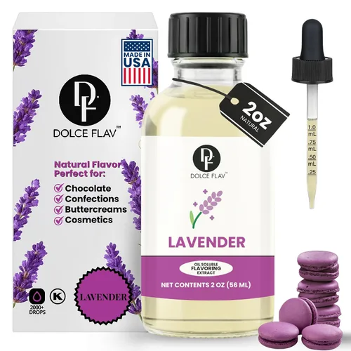 Miniatura 12 de Dolce Flav Extracto de Arándano – 2 Onzas Kosher Soluble en Aceite, Sin Azúcar, Saborizante Concentrado de Arándanos Maduros para Repostería