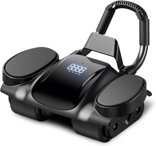 Miniatura 8 de Ab Roller Wheel with Elbow Support - Abdominal Rebound Roller with LCD Large Screen Display