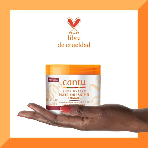 Miniatura 7 de Cantu - Pomada para peinar el cabello con manteca de karité, 4 onzas