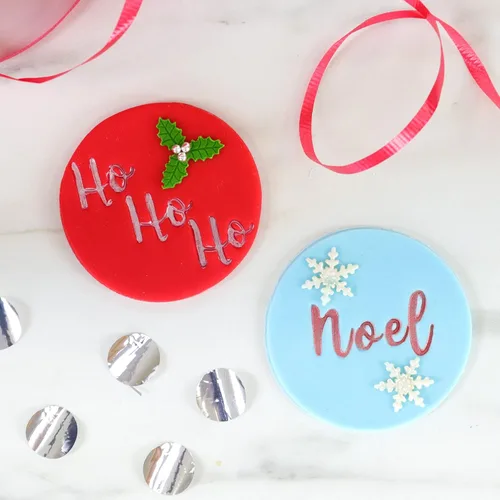 Miniatura 9 de PME Fun Fonts - Juego de 66 sellos para cupcakes y galletas, color azul, estándar