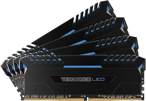 Miniatura 5 de Corsair Vengeance LED de 16GB (2x8GB) DDR4 3000 (PC4-24000) C15 para sistemas DDR4 - memoria para computadora LED azul (CMU16GX4M2C3000C15B)