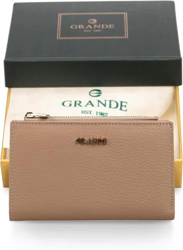 Miniatura 13 de Grande -2804 Cartera para mujer, Naranja, Minimalista