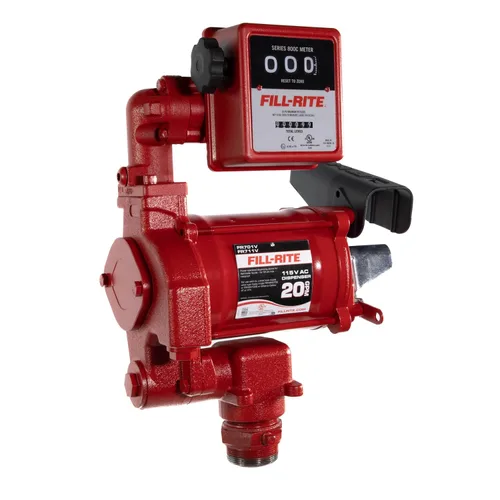 Miniatura 8 de Fill-Rite FR701V Bombas de transferencia de alta resistencia, 20 GPM, 115 VAC