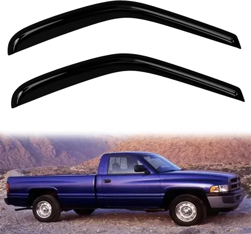 Miniatura 13 de Viseras de ventana protectores de lluvia para Chevy Equinox 2018 2019 2020 2021 2022 2023 2024