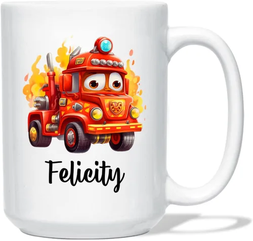 Miniatura 11 de Taza de café de avión personalizada con nombre de los niños, taza de café de avión personalizada de 11 onzas y 15 onzas, taza de cerámica blanca