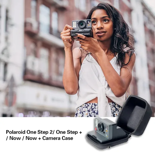 Miniatura 6 de MUZIRI KINOKOO Polaroid - Funda para cámara Polaroid Originals Now/Now + Plus/One Step 2/One Step + Plus, cámara instantánea, funda protectora