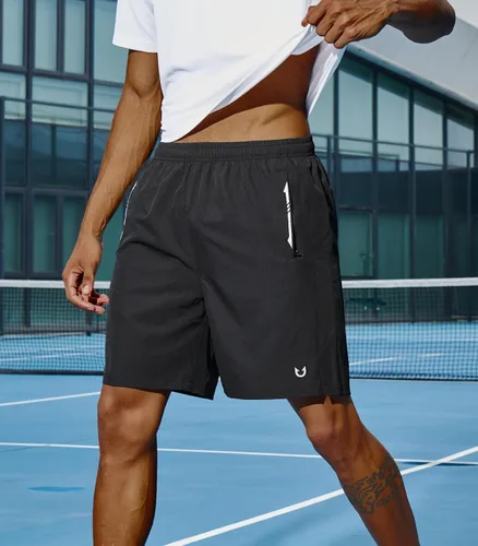 Miniatura 3 de NORTHYARD Pantalones cortos deportivos para correr para hombre, 5 pulgadas, 7 pulgadas, 9 pulgadas, entrenamiento, gimnasio, tenis, secado rápido