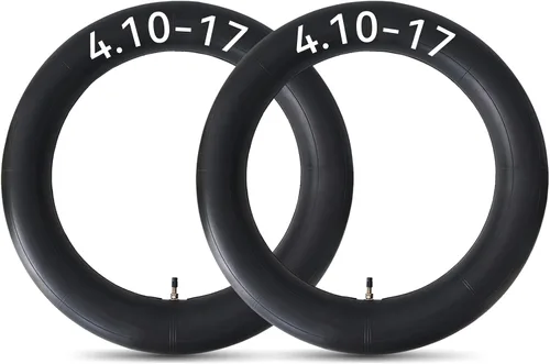 Paquete de 2 tubos interiores 4.10-17 3.50-17 4.00-17 4.50-17 110/90-17 120/90-17 120/80-17 Tubo de neumático para motocicletas con vástago de