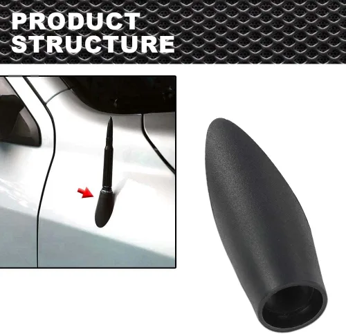 Miniatura 3 de CROSSDESIGN Bisel de base de montaje de antena de radio compatible con Dodge Ram 1994-2002 1500 2500 3500 56043018