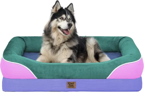 Miniatura 43 de Cama ortopédica grande lavable para perros, sofá XL para perros, cama de cuatro lados para perros, impermeable, antideslizante, para perros de gran