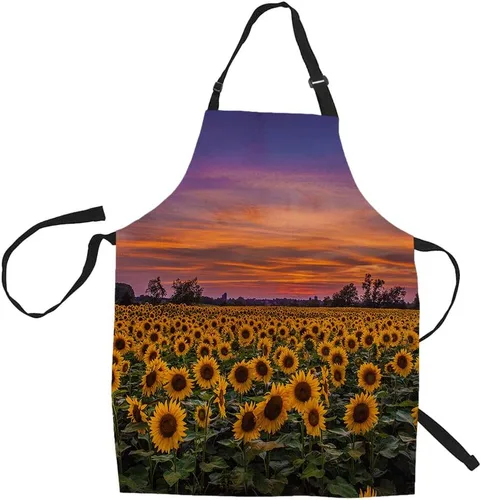 Miniatura 5 de HGOD DESIGNS Delantal de cocina Lion para mujeres y hombres para cocinar, jardinería, baberos ajustables para el hogar, tamaño adulto, Apcolor-149