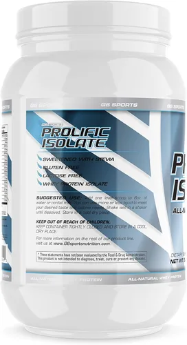 Miniatura 3 de G6 Sports Nutrition Prolific Aislado de proteína de suero totalmente natural