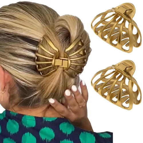 Miniatura 18 de Camila Paris CP3050 - Pinza para el pelo de pulpo francés, pinzas grandes para cabello grueso, pinza de pelo grande para cabello largo, pinzas