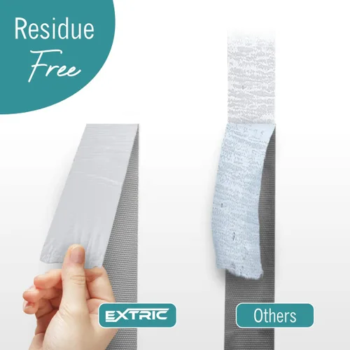 Miniatura 3 de EXTRIC Cinta adhesiva, cinta adhesiva plateada resistente, adhesivo fuerte, impermeable de 2 pulgadas x 60 yardas, 6 rollos a granel