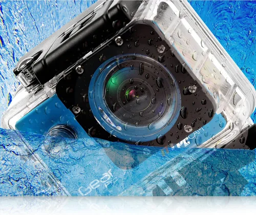 Miniatura 4 de Progear GDV485SL.01 4K 30fps Ultra HD Cámara de acción deportiva impermeable con conectividad inalámbrica Wi-Fi a teléfono inteligente, funda