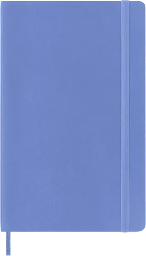 Miniatura 2 de Moleskine - Cuaderno clásico, tapa suave, grande (5 x 8.25 pulgadas), a rayas/forrado, azul hortensia, 192 páginas
