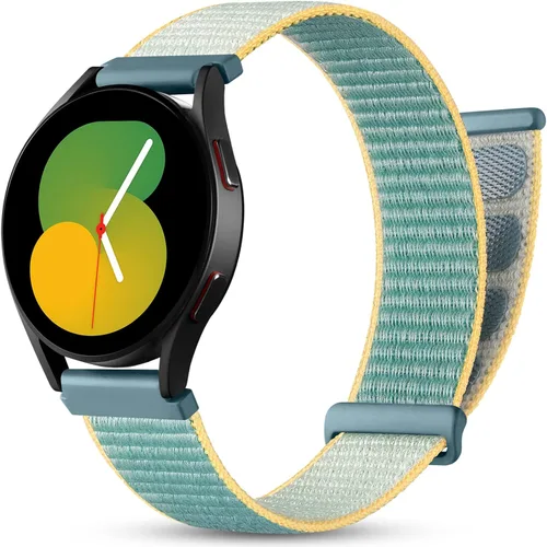 Miniatura 12 de DaQin Compatible con Samsung Galaxy Watch 7, 6, 5, 4, 1.575 pulgadas, 1.732 pulgadas, correa deportiva ajustable de nailon suave de 0.787 pulgadas
