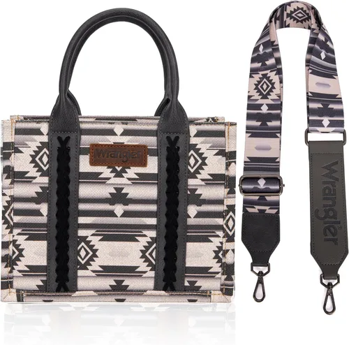 Miniatura 7 de Wrangler Tote Bag for Women Aztec Top Handle Satchel Purse Boho Shoulder Handbags