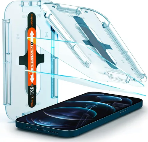 Miniatura 17 de Spigen AluminaCore - Protector de pantalla de vidrio templado [Glas.tR EZ Fit] diseñado para iPhone Air [Paquete de 2], dureza 9H+, durabilidad