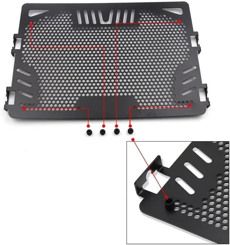 Miniatura 5 de Protector de rejilla de radiador para Ya&maha MT-07 Tracer 700 XSR700 FZ-07 2014-2019 2018 17 16 motocicleta Radiador cubierta protectora parrilla