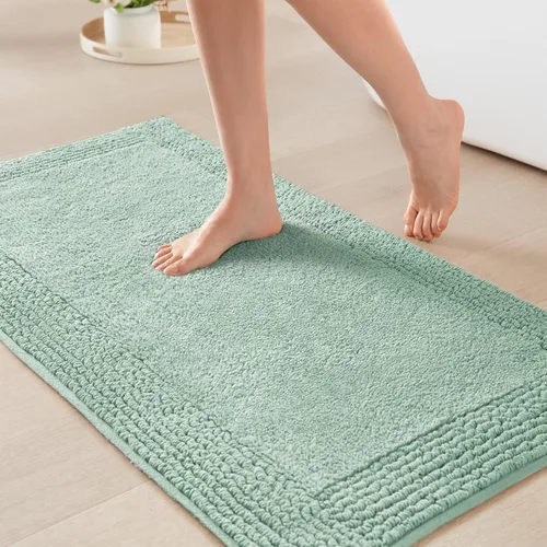 Miniatura 9 de Madison Park Splendor - Alfombra de baño reversible 100% algodón con mechones, 3000 GSM, calidad hotelera, lujosa, felpa, pelo medio, tapete de baño