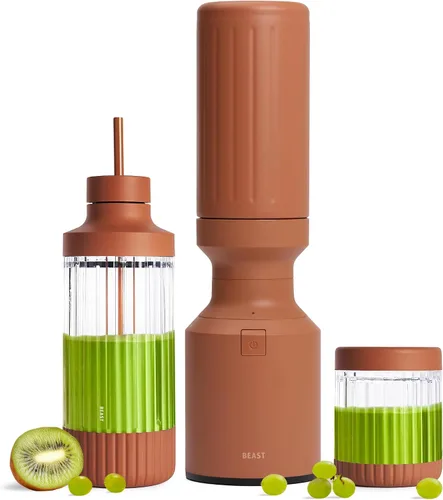 Miniatura 18 de Beast Mighty 850 Licuadora personal compacta premium Para batidos, malteadas, aderezos, salsas, postres, salsas para mojar Mezcla hielo