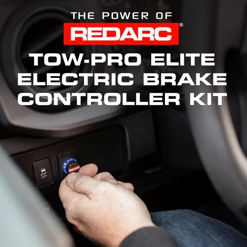 Miniatura 2 de REDARC Tow-Pro Elite - Kit de controlador de freno eléctrico para Toyota Land Cruiser, Sequoia, 4Runner, modos de frenado dual, instalación Plug and