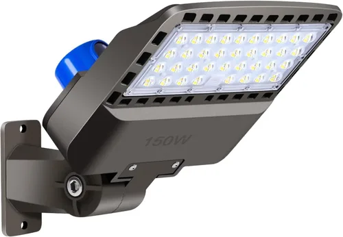 Miniatura 7 de Juyace Luz LED para Estacionamiento de 150W del Anochecer al Amanecer, Iluminación Exterior Comercial Reflector IP65 Impermeable 5000K Montaje