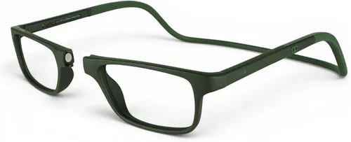 Miniatura 10 de Clic Anteojos de lectura magnéticos para hombres o mujeres, banda plegable suave, lectores para computadora, Nashi (S-XL)