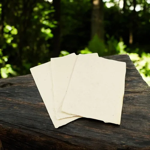 Miniatura 3 de Cartulina Lokta hecha a mano, papel de 5 x 7 pulgadas con borde de cubierta, papel lokta sin árboles para papelería vintage, impresión e