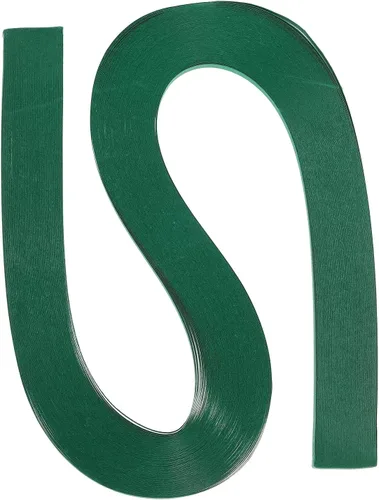 Miniatura 64 de PATIKIL Tiras de papel de origami, 120 piezas de 3/16 pulgadas (0.197 in), 21.3 in, tira de papel para manualidades, manualidades, Navidad, verde