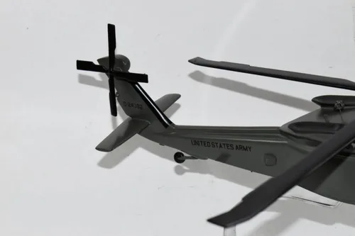 Miniatura 7 de Sikorsky® UH-60 Black Hawk 2-211º Regimiento de Aviación, modelo a escala de caoba de 16