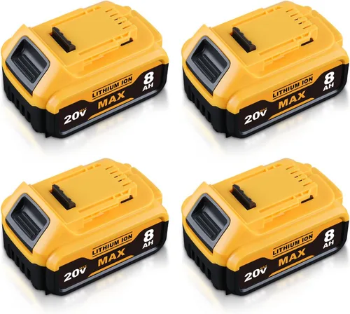 Miniatura 7 de Repuesto de 8.0Ah para batería Dewalt de 20 V Max DCB200 DCB203 DCB204 DCB206 DCB201 DCB180 batería de iones de litio compatible con herramientas